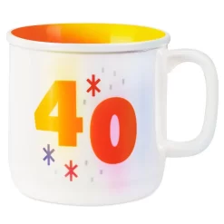 Hallmark 40 Mug, 16 Oz.