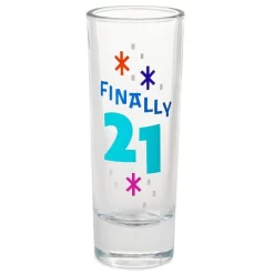 Hallmark Finally 21 Shot Glass, 2 Oz.