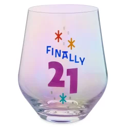 Hallmark Finally 21 Stemless Wine Glass, 16 Oz.
