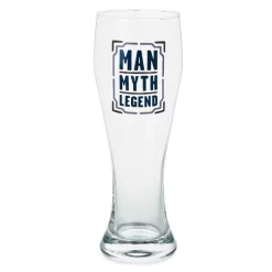 Hallmark Man, Myth, Legend Pilsner Glass, 19.27 Oz.