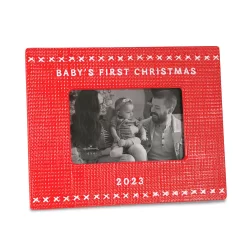 Hallmark Baby's First Christmas 2023 Dated Picture Frame, 4x6