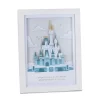 Hallmark Walt Disney World 50th Anniversary Castle Papercraft Framed Art, 8.88x10.5