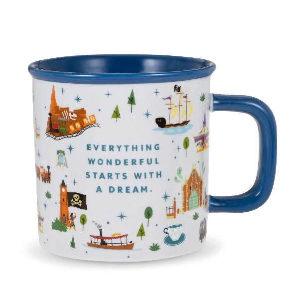 Hallmark Walt Disney World 50th Anniversary Park Attractions Mug, 17 Oz. 1 Hallmark Walt Disney World 50th Anniversary Park Attractions Mug, 17 Oz.