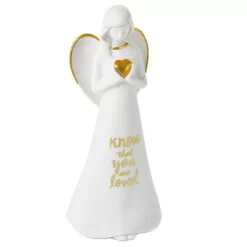 Hallmark Know That You Are Loved Angel Figurine, 8.25"