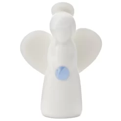 Hallmark Blue Lace Agate Angel Of Peace Mini Angel Figurine, 2"