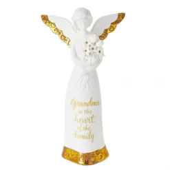 Hallmark Heart Of The Family Angel Figurine For Grandma, 8.5"