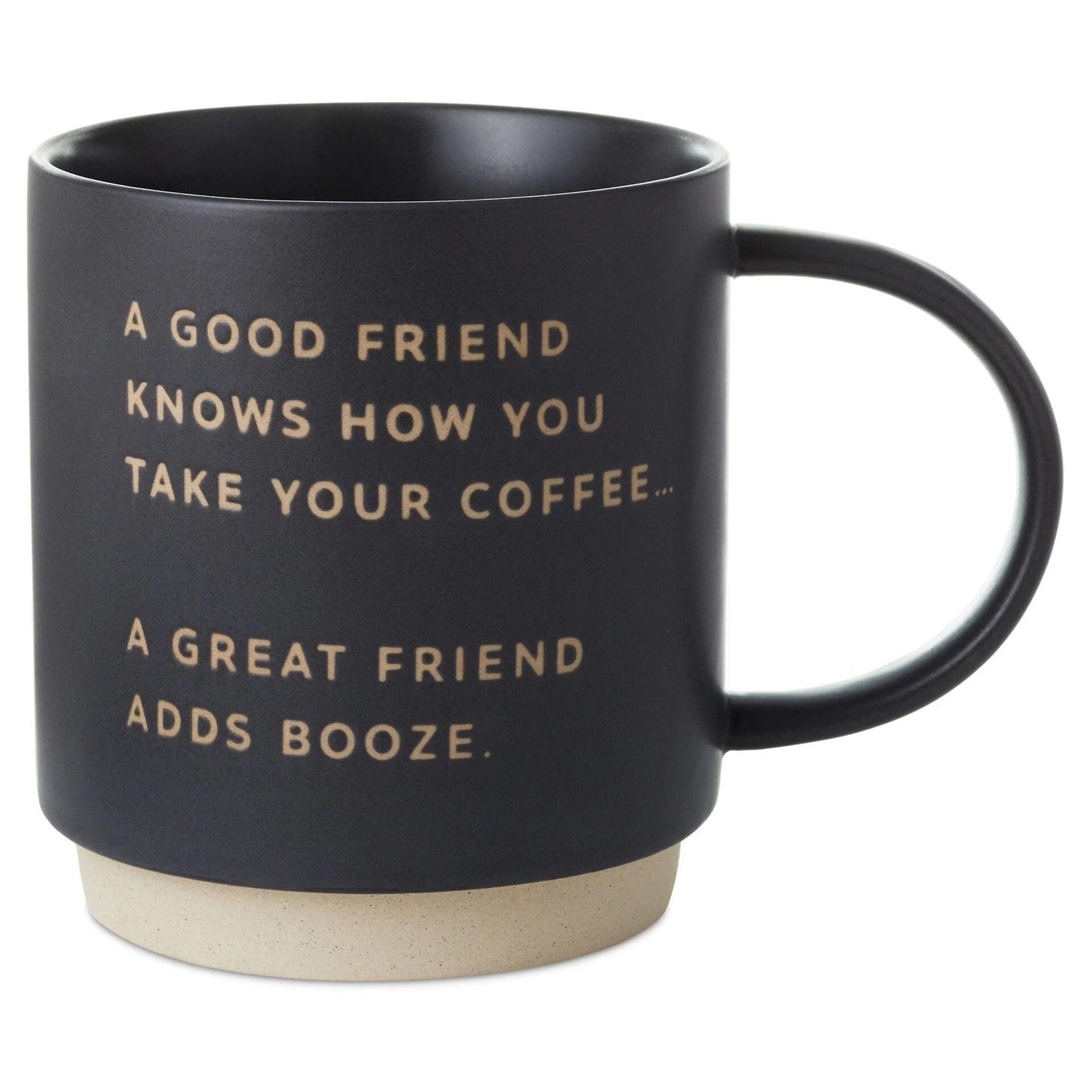 Hallmark Good Friend Great Friend Funny Mug, 16 Oz. 1 Hallmark Good Friend Great Friend Funny Mug, 16 Oz.
