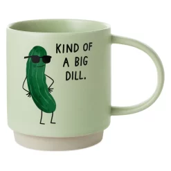 Hallmark Kind Of A Big Dill Funny Mug, 16 Oz.