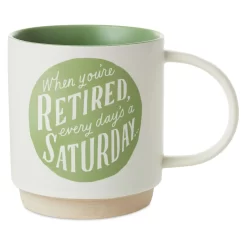 Hallmark Retired Every Day's A Saturday Mug, 16 Oz