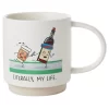 Hallmark Coffee And Wine Relay Funny Mug, 16 Oz.