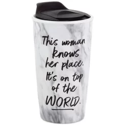 Top Of The World Travel Mug, 10 Oz.