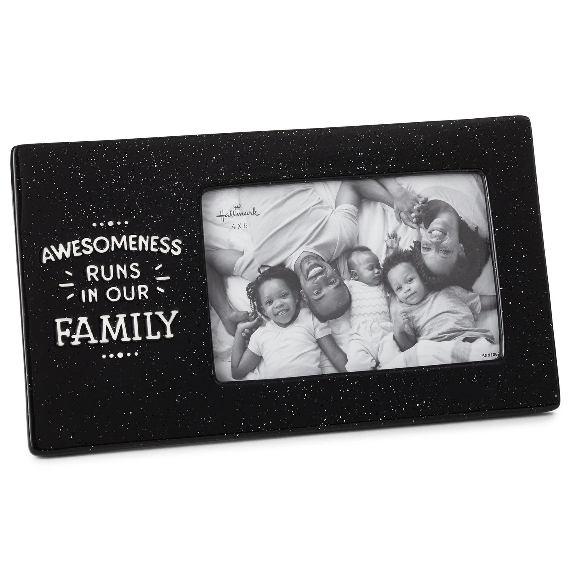 Hallmark Awesomeness Runs In Our Family Ceramic Picture Frame, 4x6 1 Hallmark Awesomeness Runs In Our Family Ceramic Picture Frame, 4x6