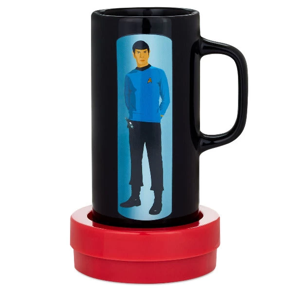 Hallmark Star Trek™ Spock Transporter Color-Changing Mug With Sound, 13 Oz. 2 Hallmark Star Trek™ Spock Transporter Color-Changing Mug With Sound, 13 Oz. - Image 2