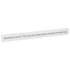 Hallmark Grandma Definition Wood Quote Sign, 23.5x2