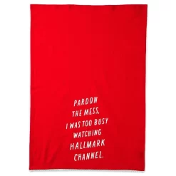 Hallmark Channel Pardon The Mess Tea Towel
