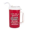 Hallmark Channel Movie Marathon Water Jug With Straw, 32 Oz.
