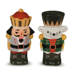 Hallmark Nutcracker Ballet Christmas Salt And Pepper Shakers, Set Of 2