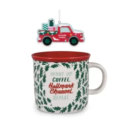 Hallmark Channel Red Truck Ornament And Mug, Set Of 2