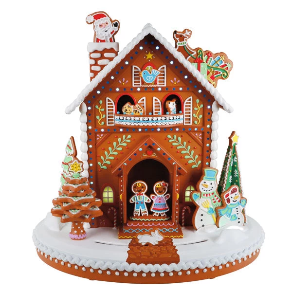 Hallmark Deck The Gingerbread House Tabletop Decoration 1 Hallmark Deck The Gingerbread House Tabletop Decoration