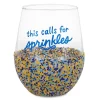 Hallmark Sprinkle Dip Wine Glass, 16 Oz.