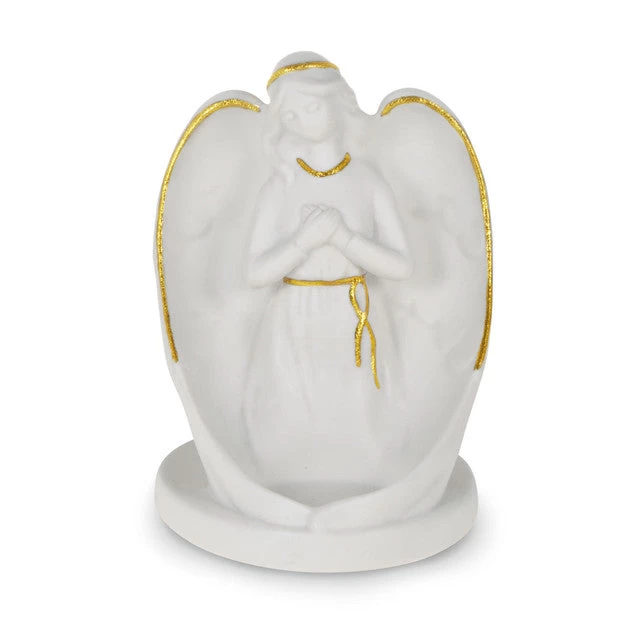 Hallmark Bereavement Angel Figurine Tea-Light Holder, 4.87" 1 Hallmark Bereavement Angel Figurine Tea-Light Holder, 4.87"