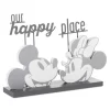 Hallmark Disney Mickey And Minnie Our Happy Place Quote Sign