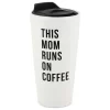 Hallmark This Mom Runs On Coffee Travel Mug, 10 Oz.