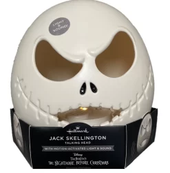 Hallmark Jack Skellington Motion Activated Talking Head Light And Sound By Disney Tim Burton's The Nightmare Before Christmas -Hallmark Online Shop jack 1 5638cc8e 4935 42e7 a073 ae4f630623a8
